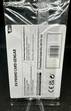 Gengar 050/088 EB Games Stamped Promo Sealed Pokemon Card TCG -SEALED- - Image 2