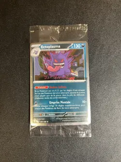 Gengar 050/088 - EB Games French SEALED Pokemon Promo Card Ectoplasma 2 Swirls - Image 1