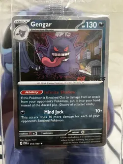 Gengar 050/088 EB Games Promo English SEALED Mint - Pokemon TCG Card - Image 2