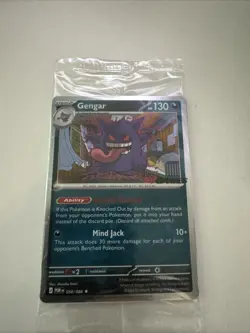 Pokemon TCG Perfect Order - EB Games Exclusive Gengar Promo 050/088 Sealed Card - Image 1