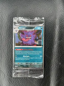 Pokemon Card GENGAR 050/088 Cosmos Holo EB Games Promo Sealed PERFECT ORDER - Image 1