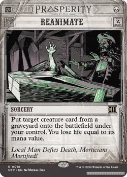 Reanimate [OTP - 18] - NM [Normal] TCG MTG - Image 1