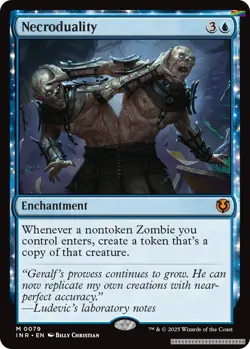 Necroduality [INR - 79] - NM [Foil] TCG MTG - Image 1