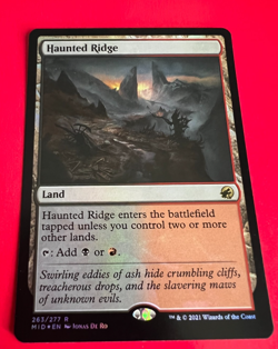 MTG - Haunted Ridge - Foil - Innistrad: Midnight Hunt - Image 1