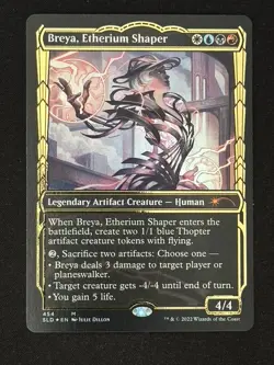 1x MTG Breya, Etherium Shaper (Gilded Foil) - Secret Lair Drop Series (SLD) #454 - Image 1