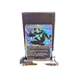 MTG Spectacular Spider-Man #235 - TEXTURED FOIL Black Suit - SPM Marvel - NM - Image 2