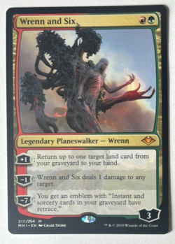 Wrenn and Six MTG Magic Modern Horizons (MH1) English - NM - Image 1