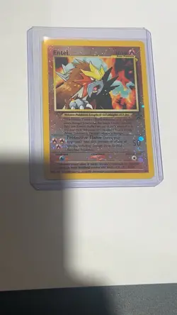 Pokemon Entei Promo Reverse Holo Wotc 34/53 80 HP Basic Card - Image 1