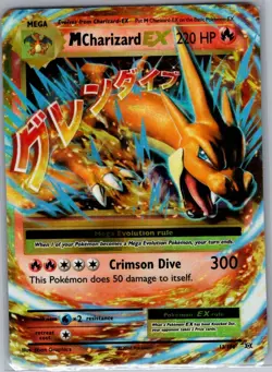 M Charizard EX 13/108 XY - Evolutions - Pokemon Card - NM - Image 1