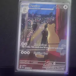 Pokemon Persian 078/064 Sv: Shrouded Fable Full Art Holo Rare 110 HP English - Image 3