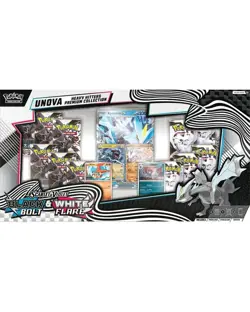 Pokemon Unova Heavy Hitters Premium Collection Box Sealed 12 Packs Zekrom Reshir - Image 1