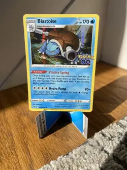 ✨Blastoise 017/078 Pokemon GO Holo Rare NM-Mint Pokemon TCG Card✨ - Image 2