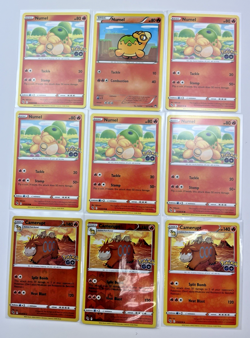 9 Card Lot Numel Camerupt Reverse Holo Rare Pokemon TCG - Image 1