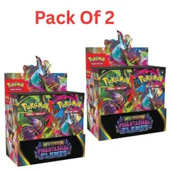 Pack of 2 pokemon Phantasmal Flames Booster Box New Sealed - Image 1
