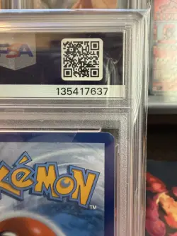 2024 Pokemon S&V Paldean Fates Mew Ex SIR 232/091 BUBBLE MEW PSA 9 MINT - Image 3