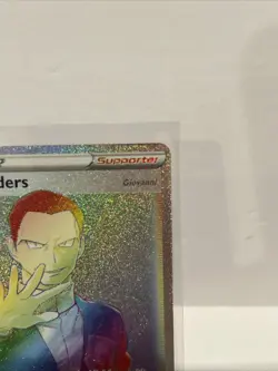 Pokemon TCG Boss's Orders Trainer Rainbow Rare Full Art 200/192 - Image 3