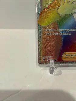 Pokemon TCG Boss's Orders Trainer Rainbow Rare Full Art 200/192 - Image 4