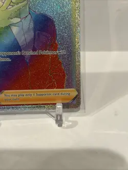Pokemon TCG Boss's Orders Trainer Rainbow Rare Full Art 200/192 - Image 5