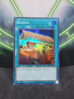 Yugioh Reload IOC-045 Super Rare 25th Anniversary NM - Image 1