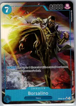 Borsalino (Alt Art) OP05-051 English Awakening of New Era - One Piece Card - NM - Image 1