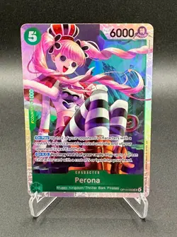 Perona OP14-033 - The Azures Seas Seven Super Rare One Piece - English - Image 1