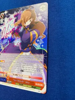 Weiss Schwarz Ice Witch Wiz (SP) Konosuba 2 Gods Blessing PURPLE AUTO ENGLISH!💜 - Image 2