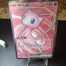 Pokemon Mew ex 193/165 Sv: Scarlet & Violet 151 Ultra Rare Full Art - Image 1