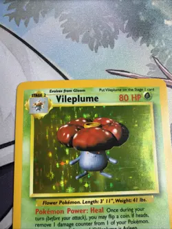 Vileplume Holo Rare Jungle 15/64 Pokemon Card - WOTC 1999 - Image 2