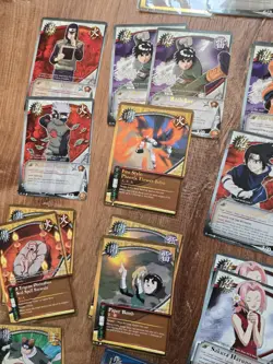 Naruto CCG Collectible Card Game 2002 LOT Of 70 Cards Includes 3 Foil Cards - Image 3