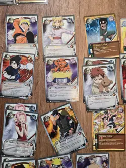 Naruto CCG Collectible Card Game 2002 LOT Of 70 Cards Includes 3 Foil Cards - Image 4