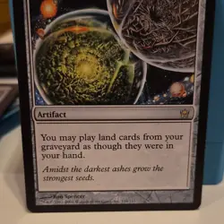 Crucible of Worlds Fifth Dawn Wizards Artifact Card Ron Spencer 114/165 2004 En… - Image 1