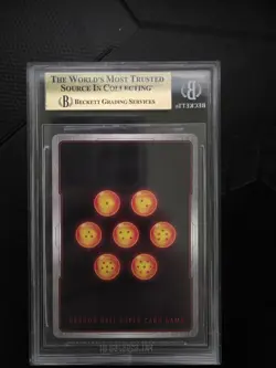 2018 DRAGON BALL SUPER TOP SIGNATURE CARD SON GOKU, HOPE OF UNIVERSE 7 - BGS 9.5 - Image 3