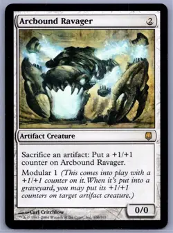 Arcbound Ravager R Darksteel 100 Regular MP - MTG - Image 1