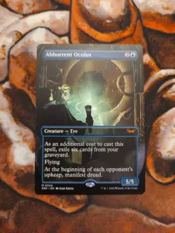 Abhorrent Oculus Borderless Duskmourn: House of Horror MTG Magic the Gathering - Image 1
