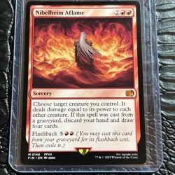 Nibelheim Aflame Final Fantasy Regular Mythic NM (Pack Fresh) - Image 1