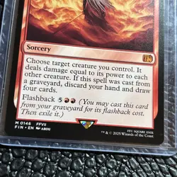 Nibelheim Aflame Final Fantasy Regular Mythic NM (Pack Fresh) - Image 2
