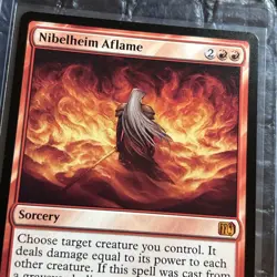 Nibelheim Aflame Final Fantasy Regular Mythic NM (Pack Fresh) - Image 3