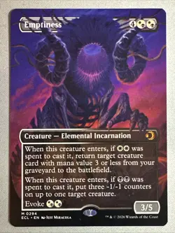 MTG / Emptiness / ECL / #294 / Regular / Mythic / NM - Image 1