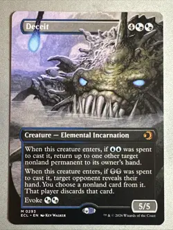 MTG / Deceit / ECL / #293 / Regular (Borderless) / Mythic / NM - Image 1