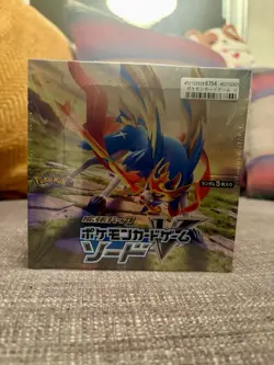 Pokemon Sword S1W 2019 Japanese Booster Box Sword & Shield NEW US Seller - Image 1