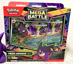 Pokemon TCG Mega Evolutions - Mega Battle Deck - Mega Gengar EX Factory Sealed - Image 1
