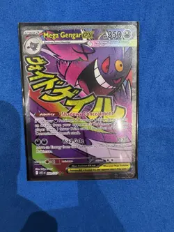 Pokemon TCG Ascended Heroes Mega Gengar EX Mega Attack Rare 269/217 Pack Fresh - Image 2