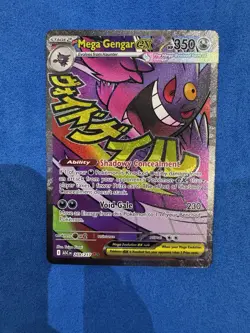 Pokemon TCG Ascended Heroes Mega Gengar EX Mega Attack Rare 269/217 Pack Fresh - Image 3