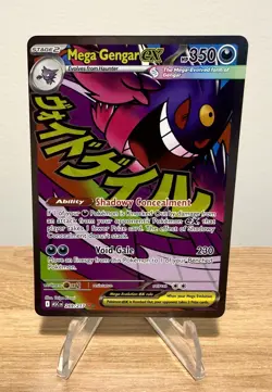 2026 Pokemon Card TCG Ascended Heroes Mega Gengar EX Mega Attack Rare 269/217 NM - Image 1