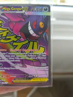 Pokemon TCG Ascended Heroes Mega Gengar EX Mega Attack Rare 269/217 Pack Fresh - Image 2