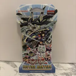 Yu-Gi-Oh Justice Hunters Sleeved Booster Pack English 1st Edition X16 - Image 3