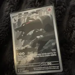 Houndoom 066/064 Illustration Rare Shrouded Fable Pokemon TCG Card - Image 4