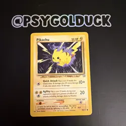 Pokemon Pikachu TCG Neo Genesis Card 70/111 Regular Common A40 - Image 1