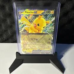 Pikachu ex 028/131 Prismatic Evolutions (PRE) NM Double Rare Pokemon Card - Image 1