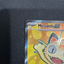 Meowth ex 107/088 ME03: Perfect Order Ultra Rare Pokemon TCG Card NM - Image 4
